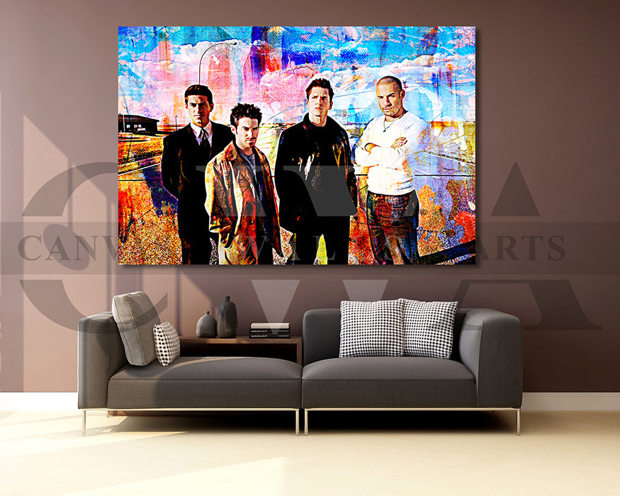 Knockaround Guys Canvas Wall Art