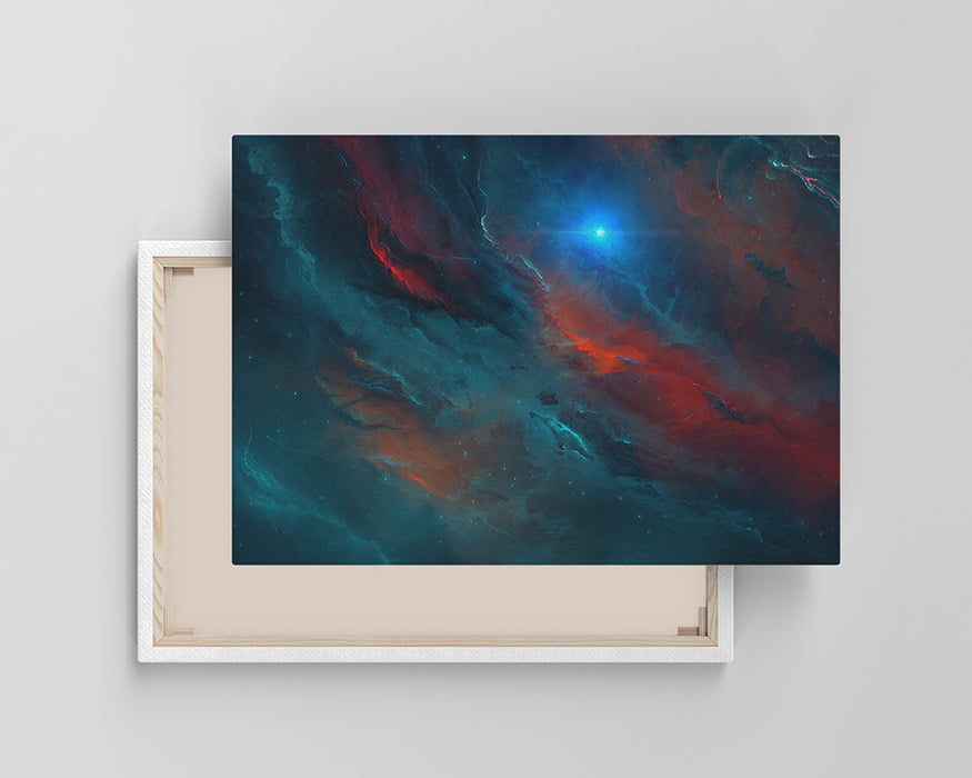 Krauss Nebula Canvas Wall Art Galaxy Art Print