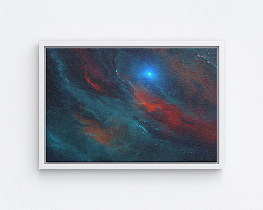 Krauss Nebula Canvas Wall Art Galaxy Art Print
