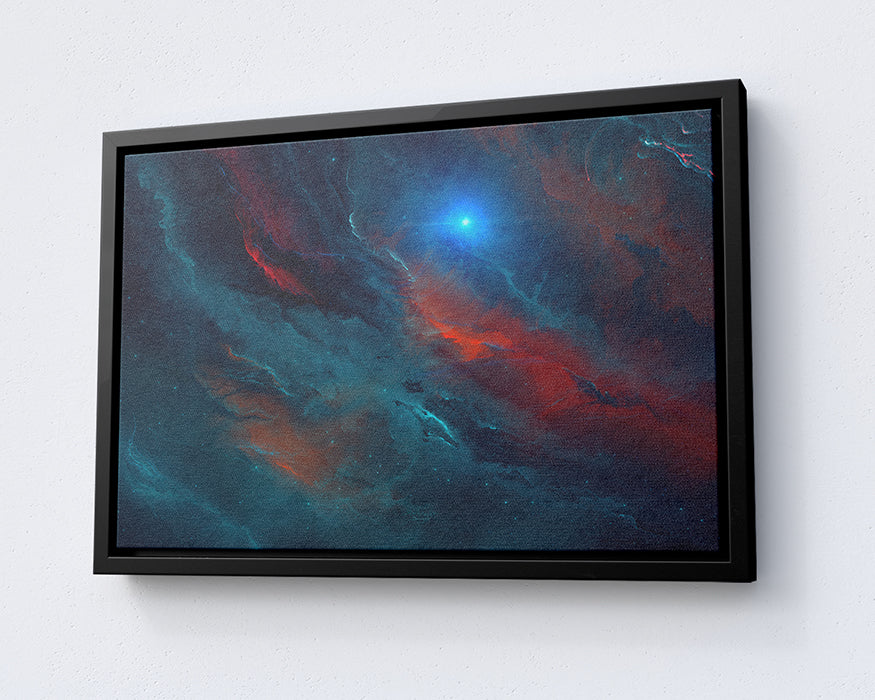 Krauss Nebula Canvas Wall Art Galaxy Art Print