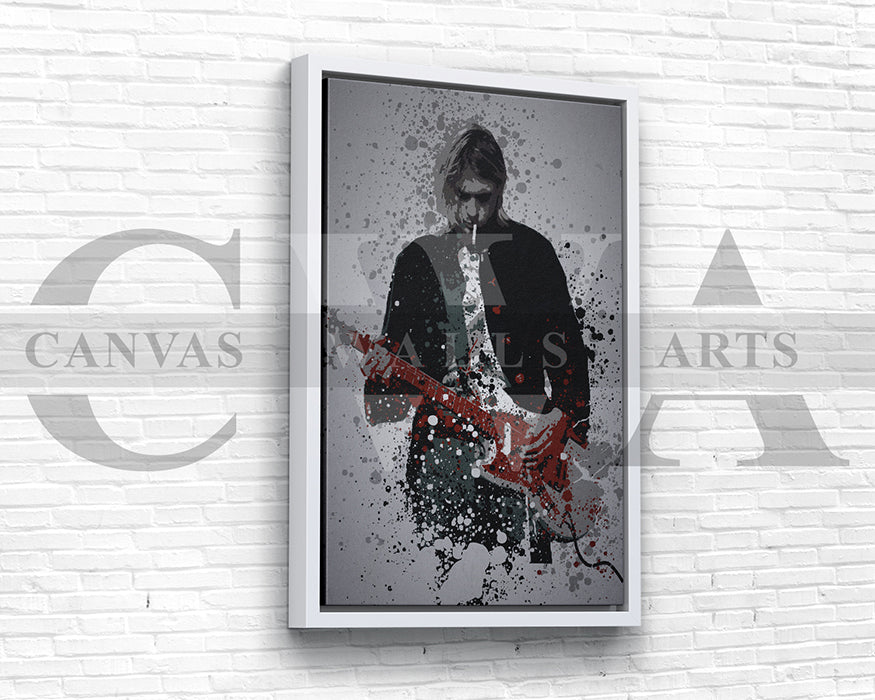 Kurt Cobain Canvas Wall Art