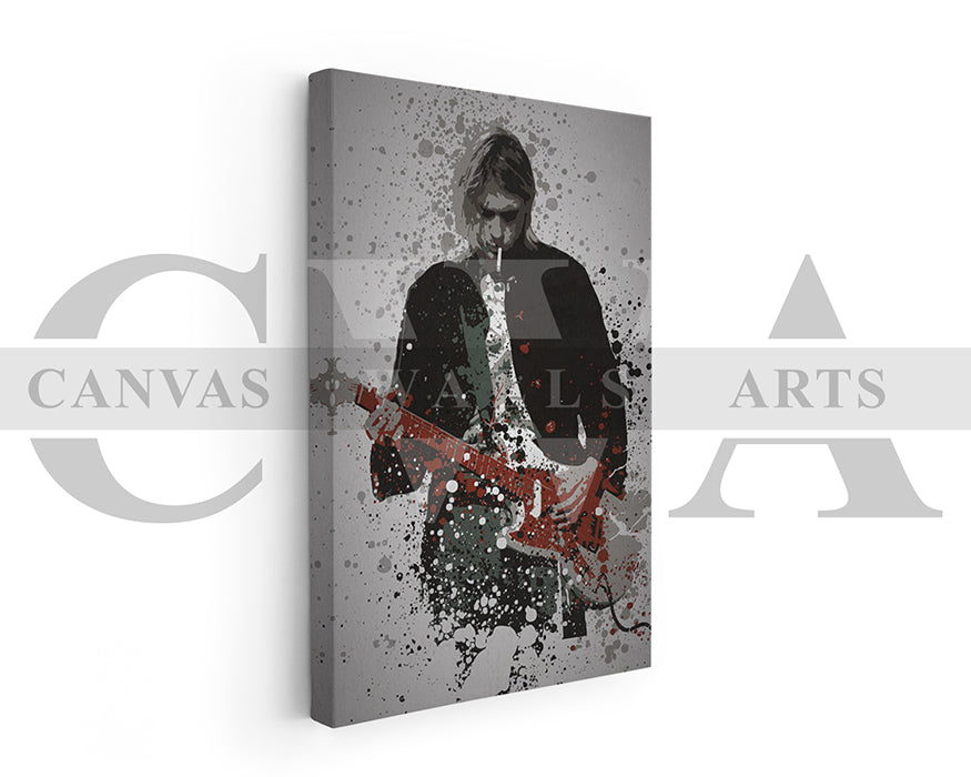 Kurt Cobain Canvas Wall Art