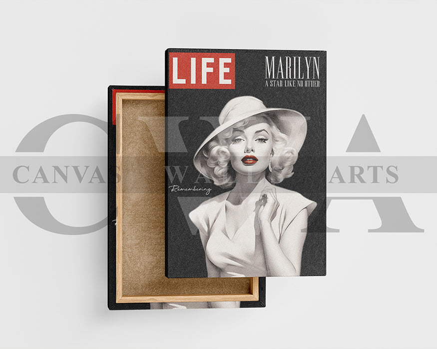 LIFE Remembering Marilyn Canvas Wall Art