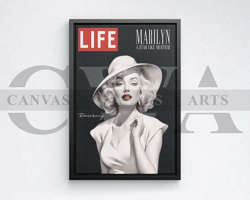 LIFE Remembering Marilyn Canvas Wall Art