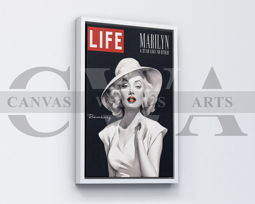 LIFE Remembering Marilyn Canvas Wall Art