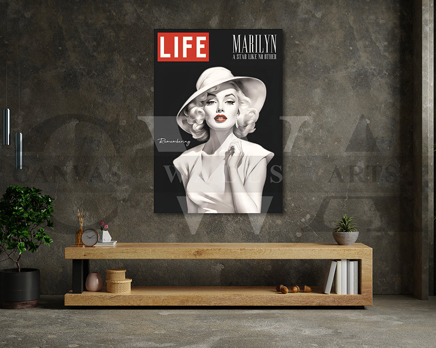 LIFE Remembering Marilyn Canvas Wall Art