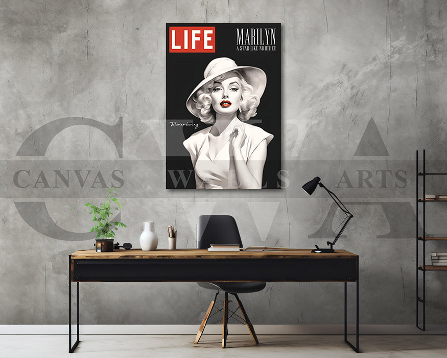 LIFE Remembering Marilyn Canvas Wall Art