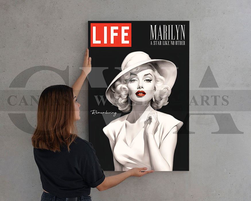 LIFE Remembering Marilyn Canvas Wall Art