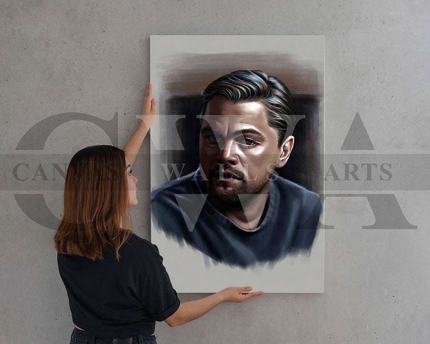 Leonardo Dicaprio Canvas Wall Art