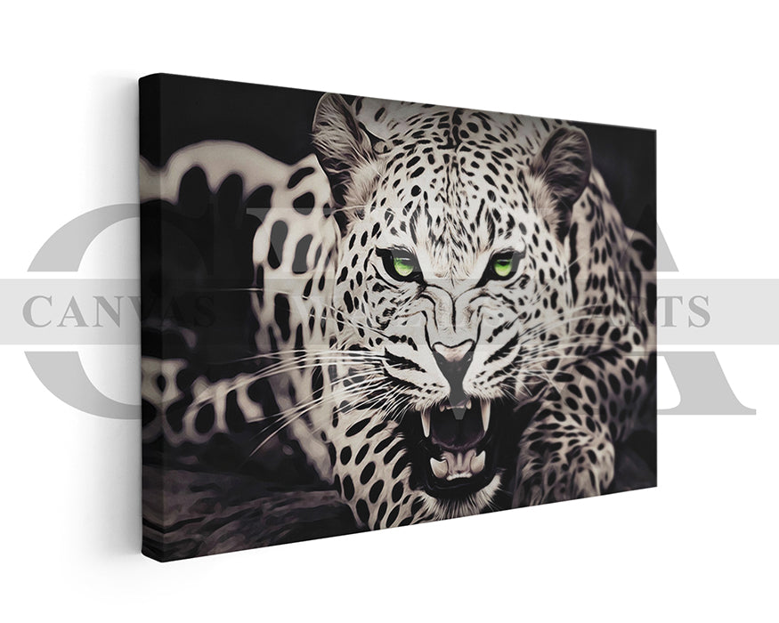 Leopard Canvas Wall Art Animal Poster Prints