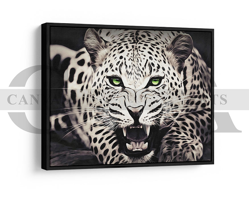 Leopard Canvas Wall Art Animal Poster Prints