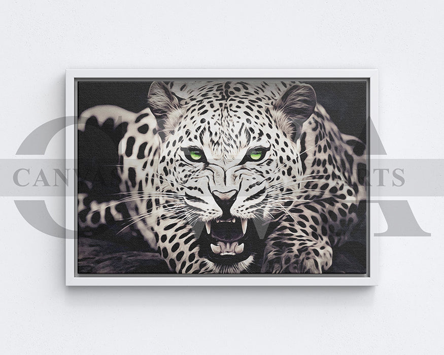 Leopard Canvas Wall Art Animal Poster Prints
