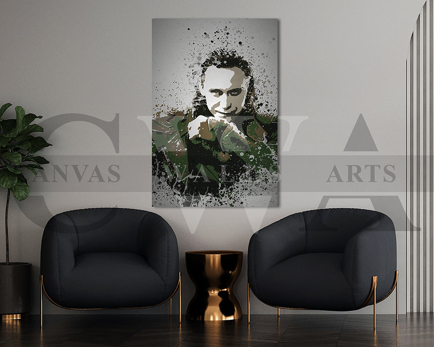 Loki Canvas Wall Art