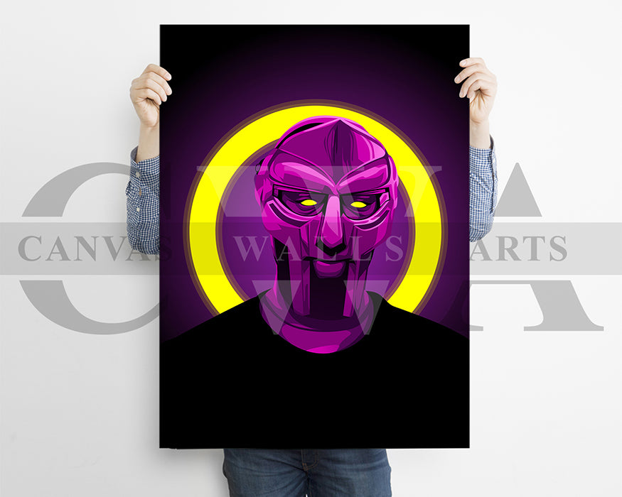 MF Doom Canvas Wall Art