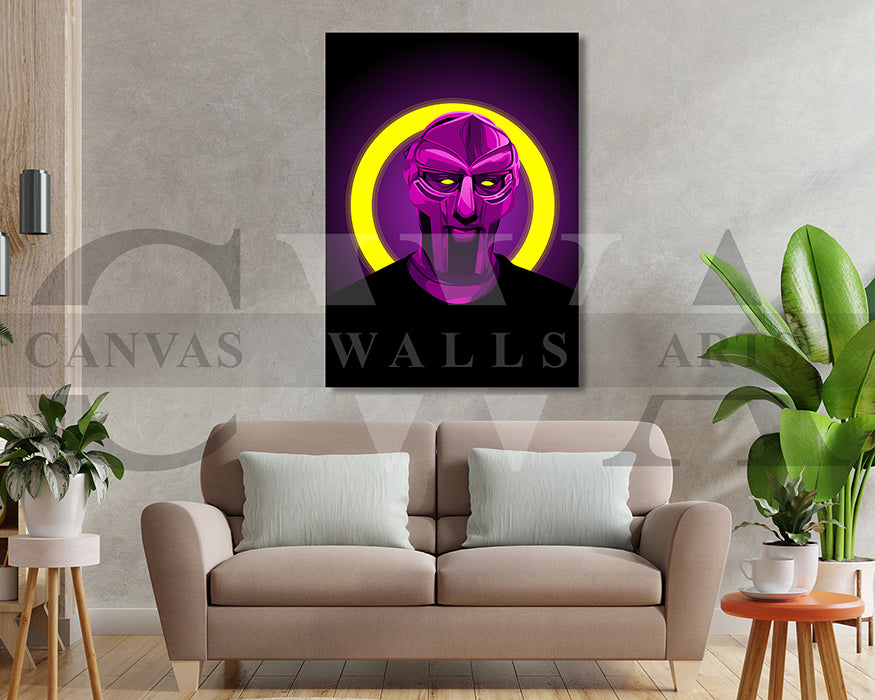 MF Doom Canvas Wall Art