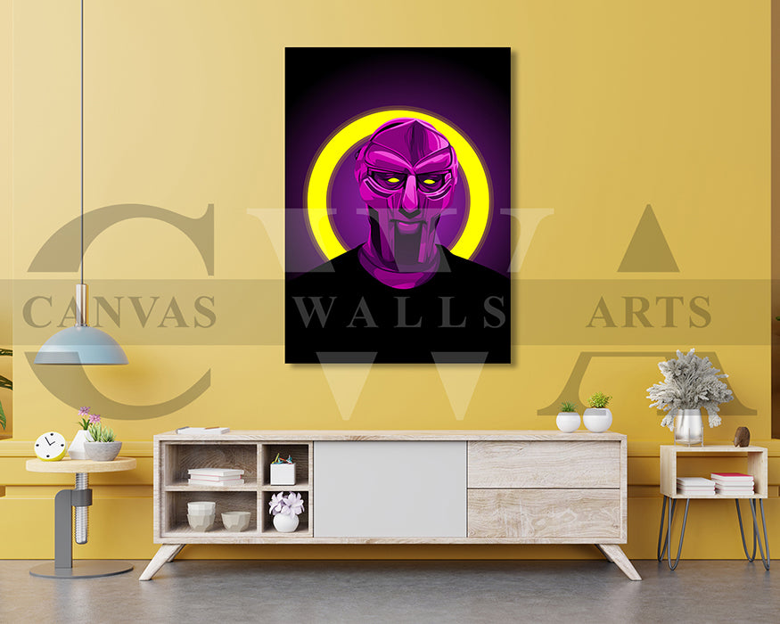 MF Doom Canvas Wall Art