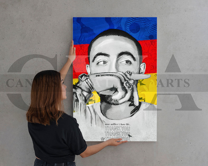 Mac Miller Canvas Painting Wall Art