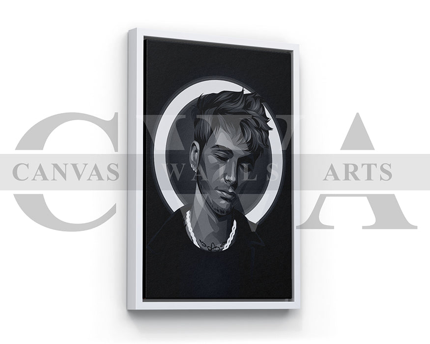 Machine Gun Kelly American Rapper Canvas Wall Art