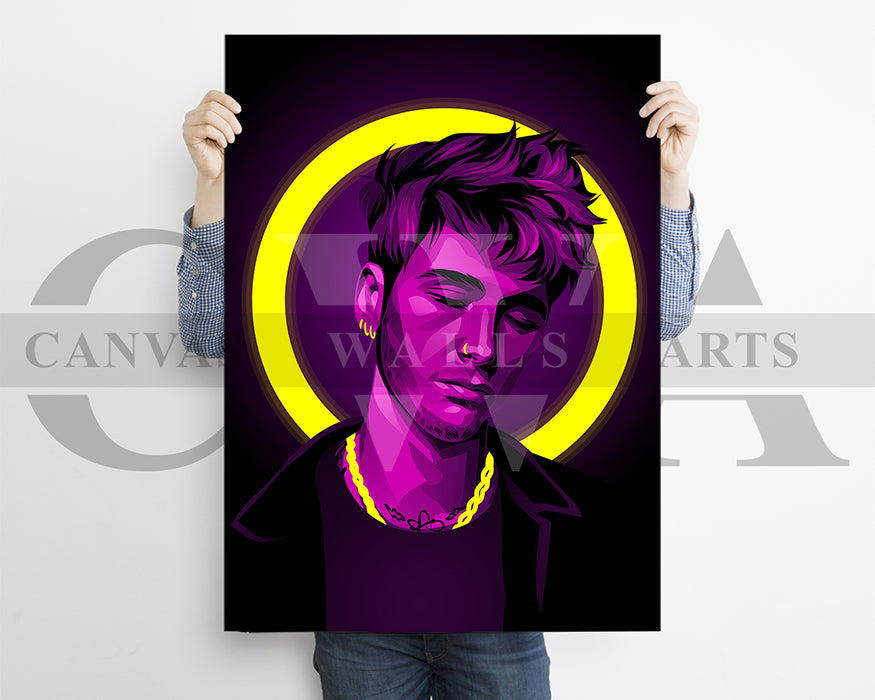 Machine Gun Kelly Canvas Wall Art