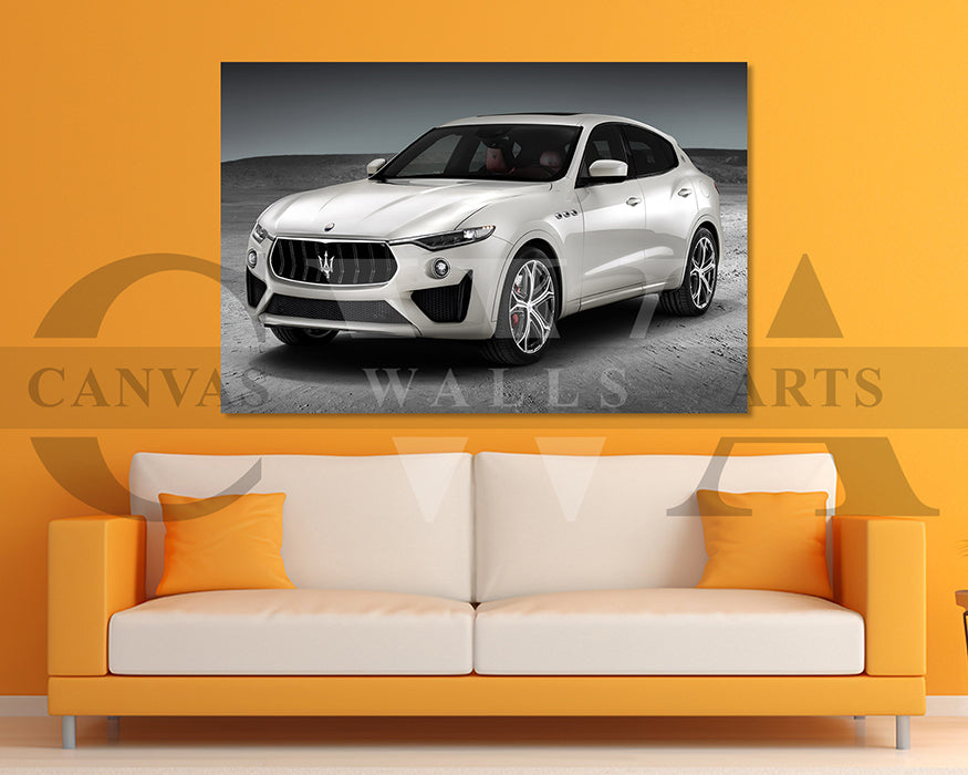 Maserati Levante Canvas Wall Art Car Poster Print