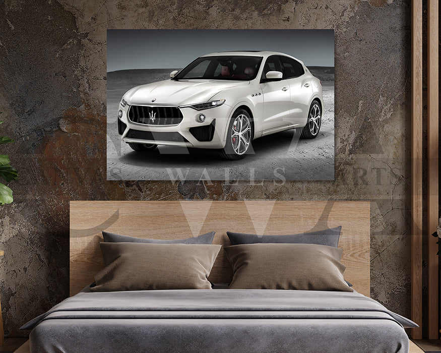 Maserati Levante Canvas Wall Art Car Poster Print
