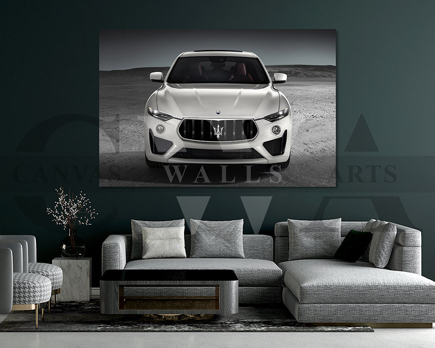 Maserati Levante Canvas Wall Art Car Poster Print