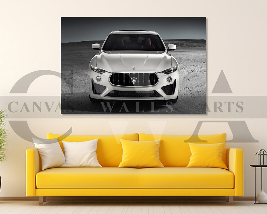Maserati Levante Canvas Wall Art Car Poster Print