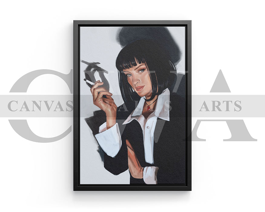 Mia Wallace Canvas Wall Art