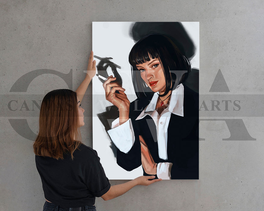 Mia Wallace Canvas Wall Art