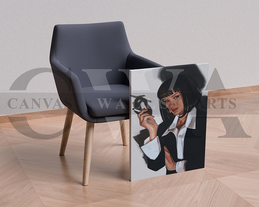 Mia Wallace Canvas Wall Art