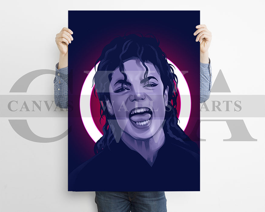 Michael Jackson Canvas Wall Art