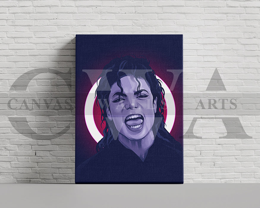 Michael Jackson Canvas Wall Art