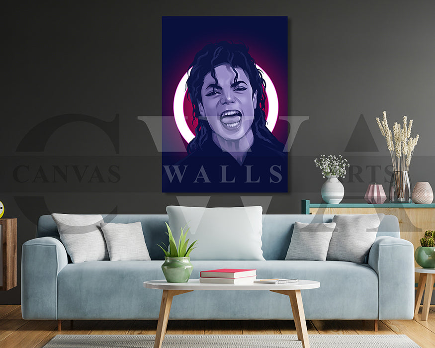 Michael Jackson Canvas Wall Art