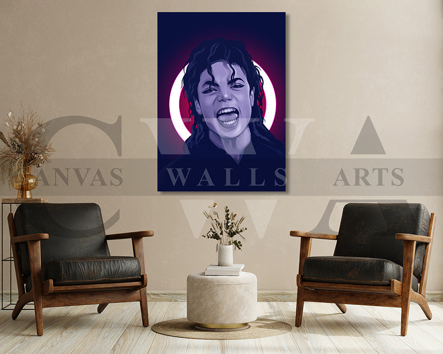 Michael Jackson Canvas Wall Art