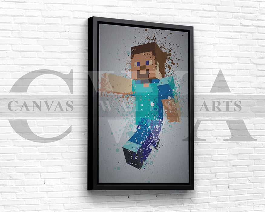 Minecraft Canvas Wall Art