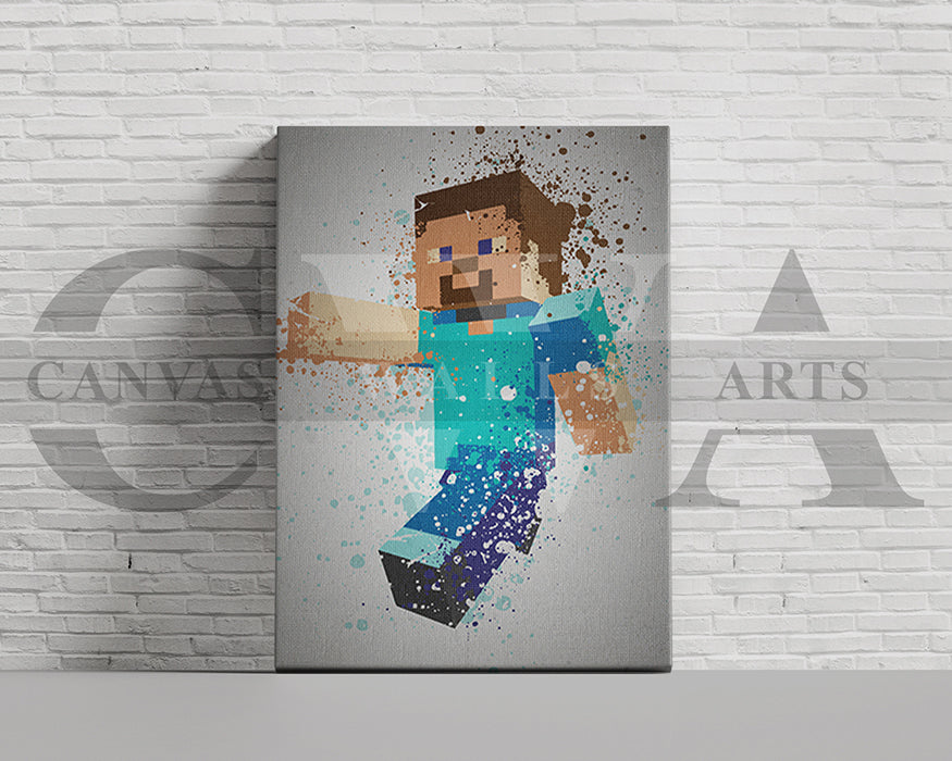 Minecraft Canvas Wall Art