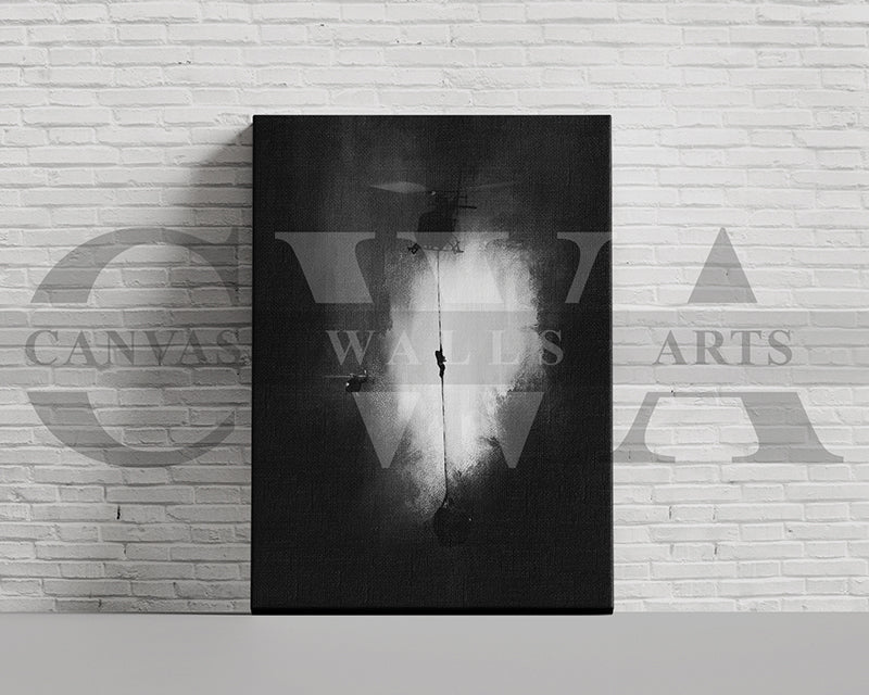 Mission Impossible Canvas Wall Art Abstract Movie Poster