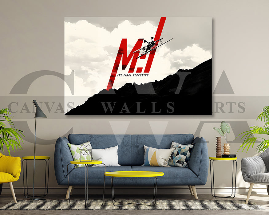 Mission Impossible The Final Reckoning Canvas Wall Art