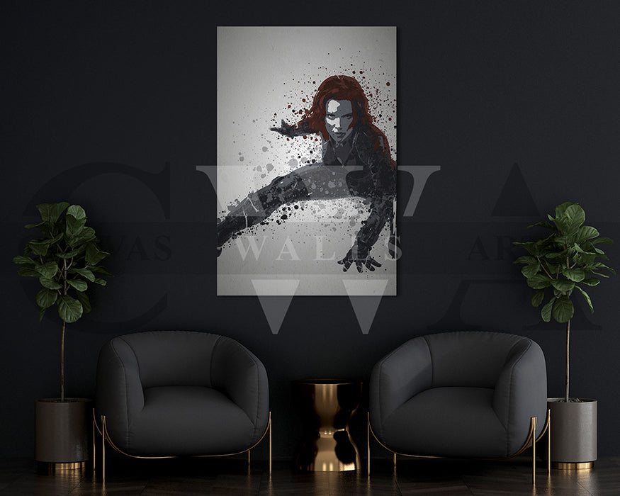 Natasha Romanoff Canvas Wall Art
