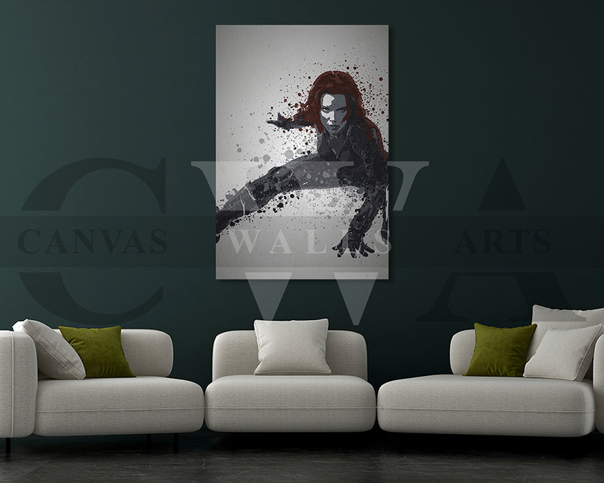 Natasha Romanoff Canvas Wall Art