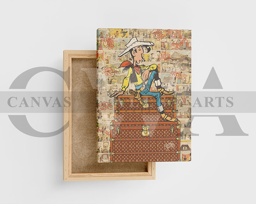 Nothing but Vuitton Canvas Wall Art