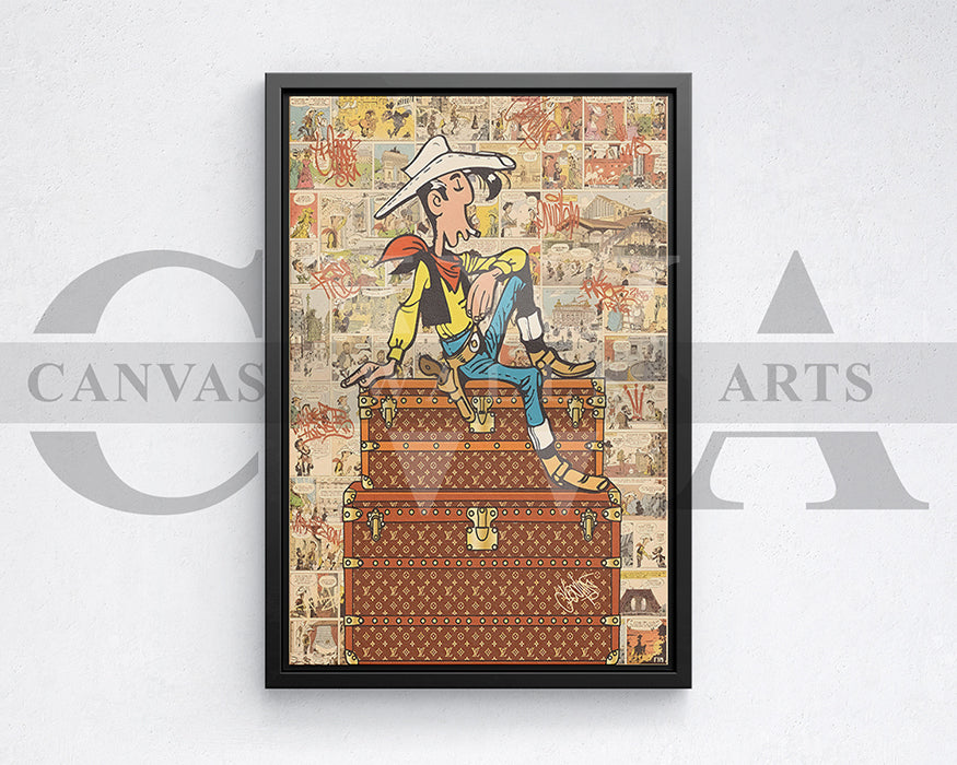 Nothing but Vuitton Canvas Wall Art