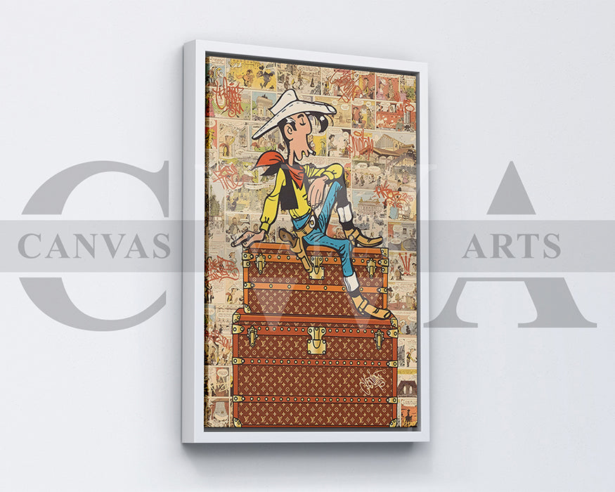 Nothing but Vuitton Canvas Wall Art