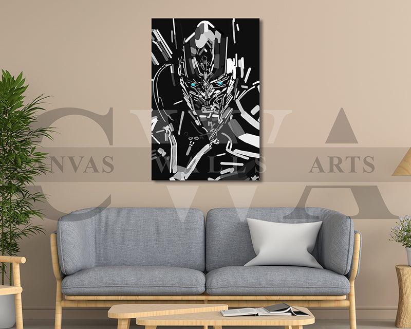 Optimus Prime Canvas Wall Art Movie Poster