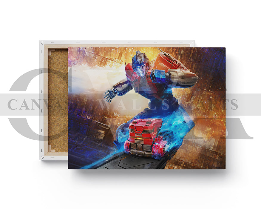 Optimus Prime Canvas Wall Art
