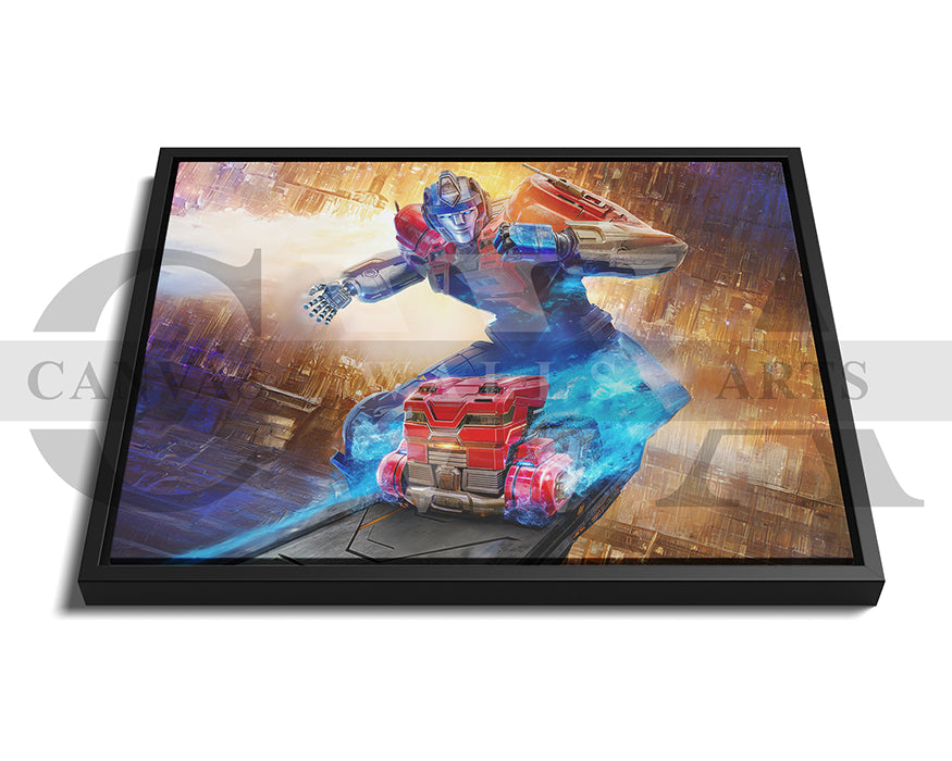Optimus Prime Canvas Wall Art