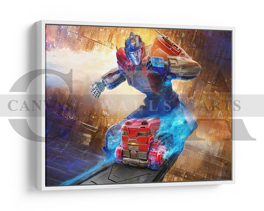 Optimus Prime Canvas Wall Art
