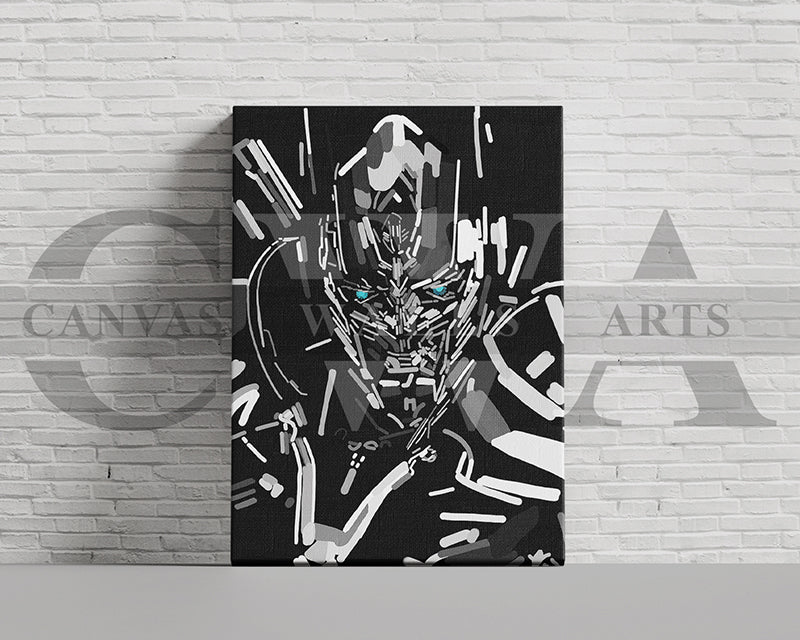 Optimus Prime Canvas Wall Art Movie Poster