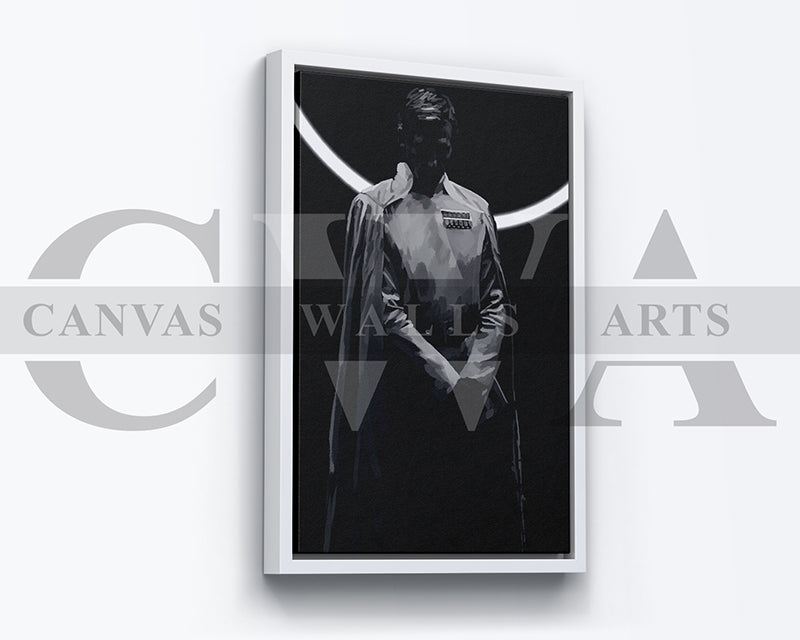 Orson Krennic Canvas Wall Art Abstract Movie Poster