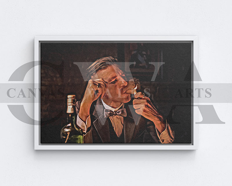 Peaky Blinders Canvas Wall Art Movie Oil Painting Canvas Print
